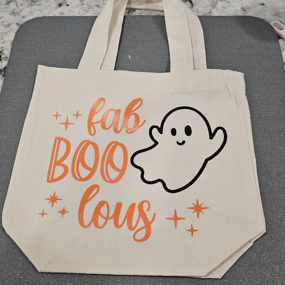 Halloween Canvas Tiny Tote